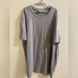 COS Light Gray Short Sleeve Tee‎